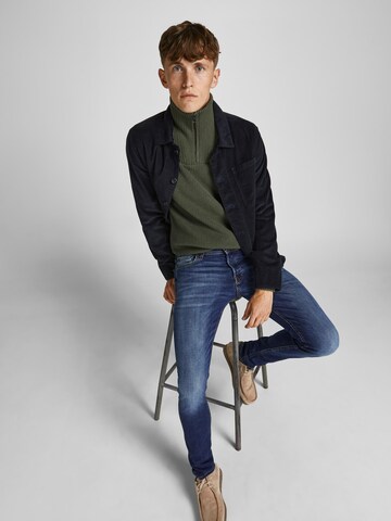 JACK & JONES Skinny Farmer 'GLENN' - kék