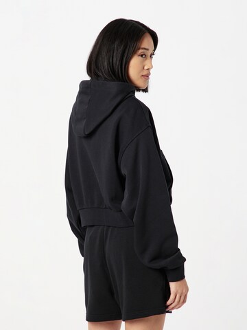 CONVERSE Zip-Up Hoodie in Black