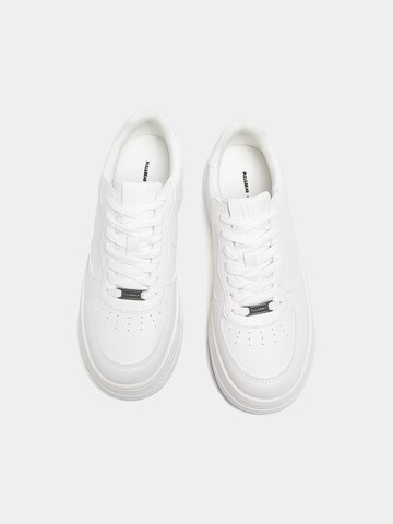 Pull&Bear Sneakers laag in Wit