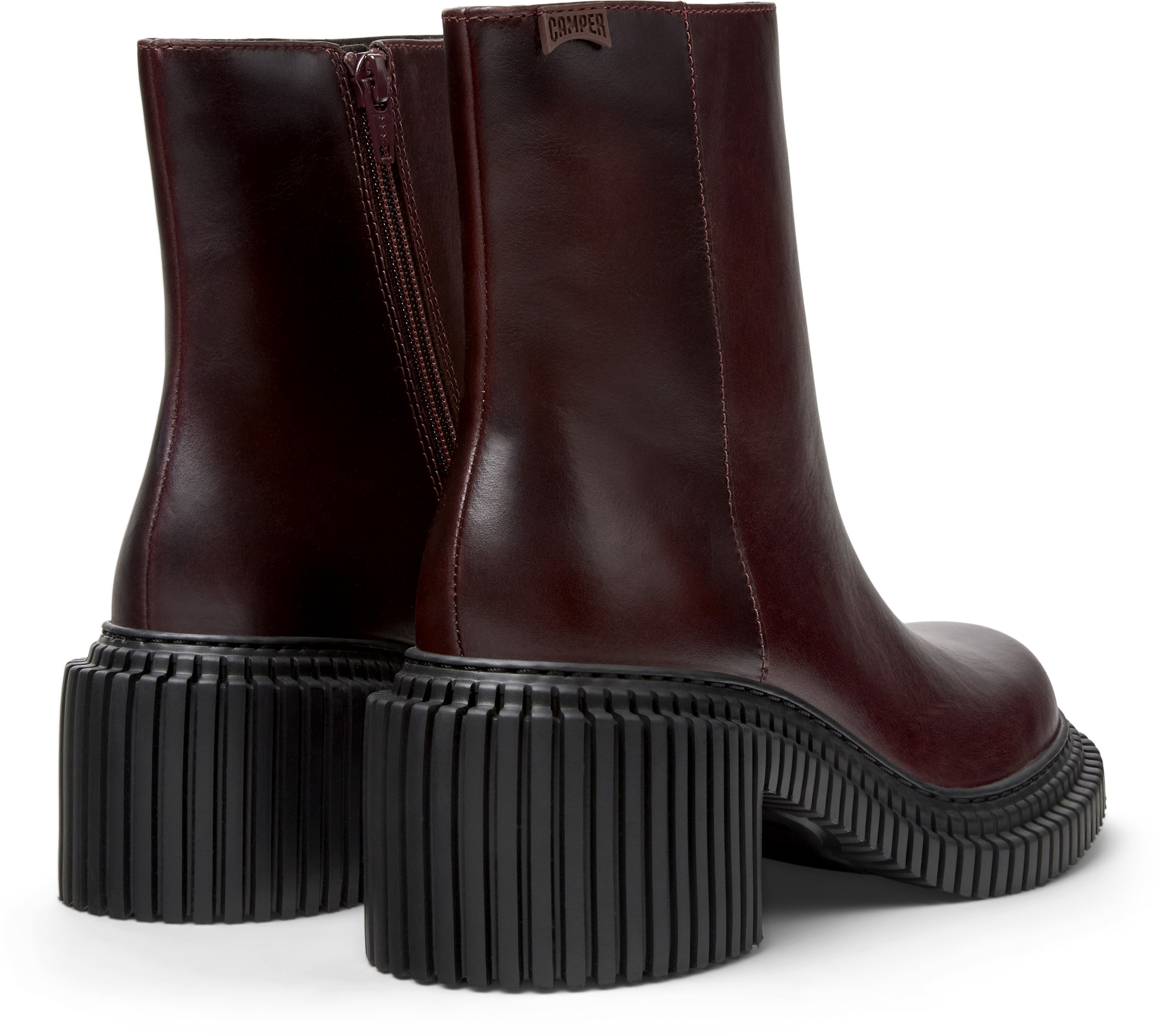 Bottines 'Pix London' CAMPER en rouge