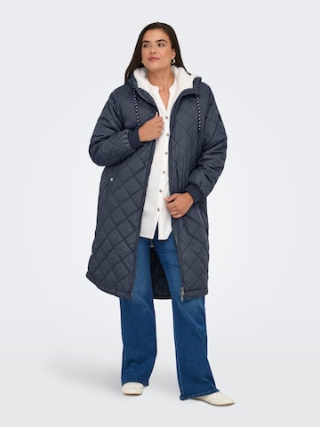 Manteau d’hiver 'CARNew Sandy' ONLY Carmakoma en bleu