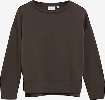Sweat-shirt COMMA en marron : devant