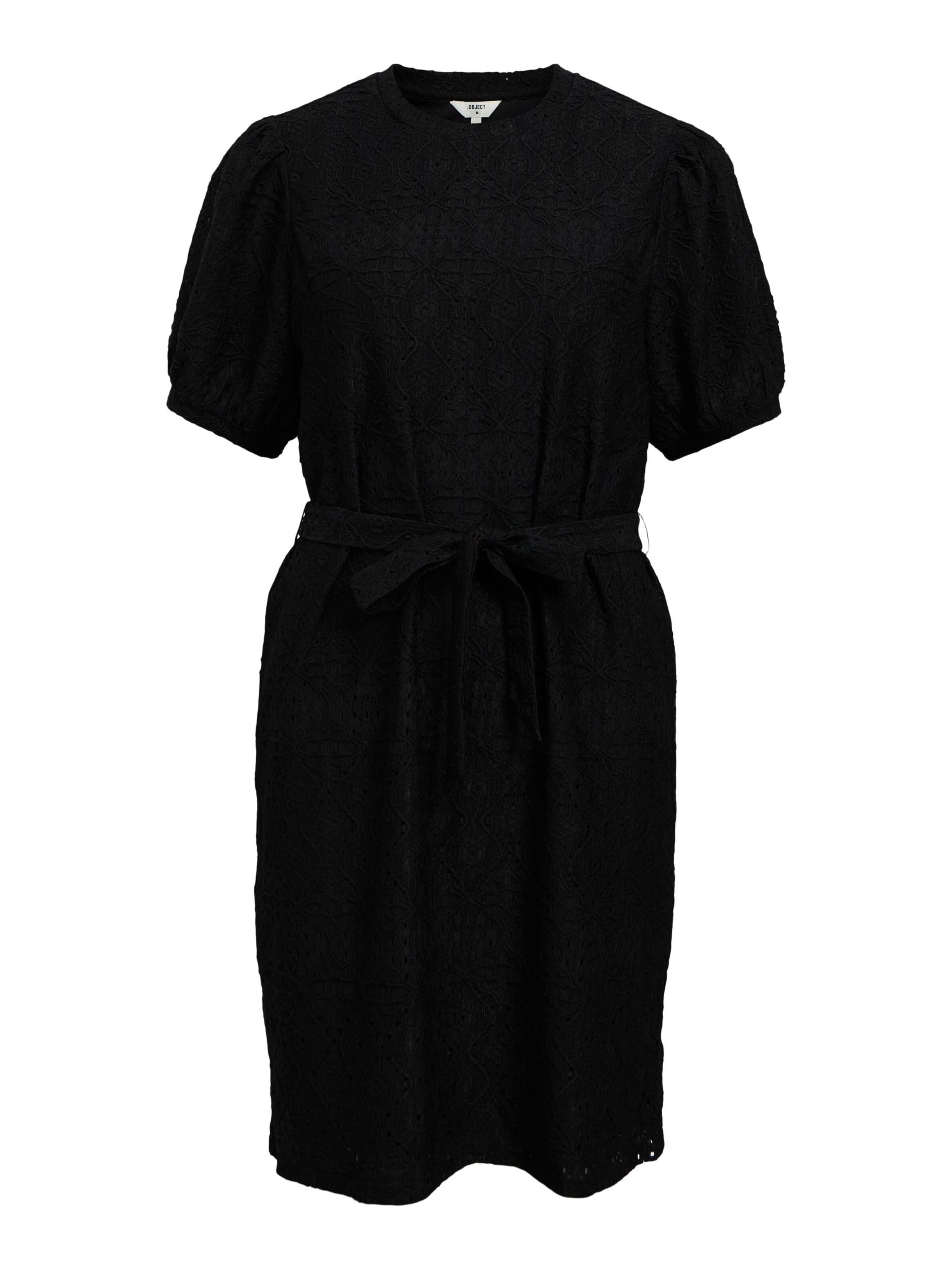 Robe 'FEODORA' OBJECT en noir : devant