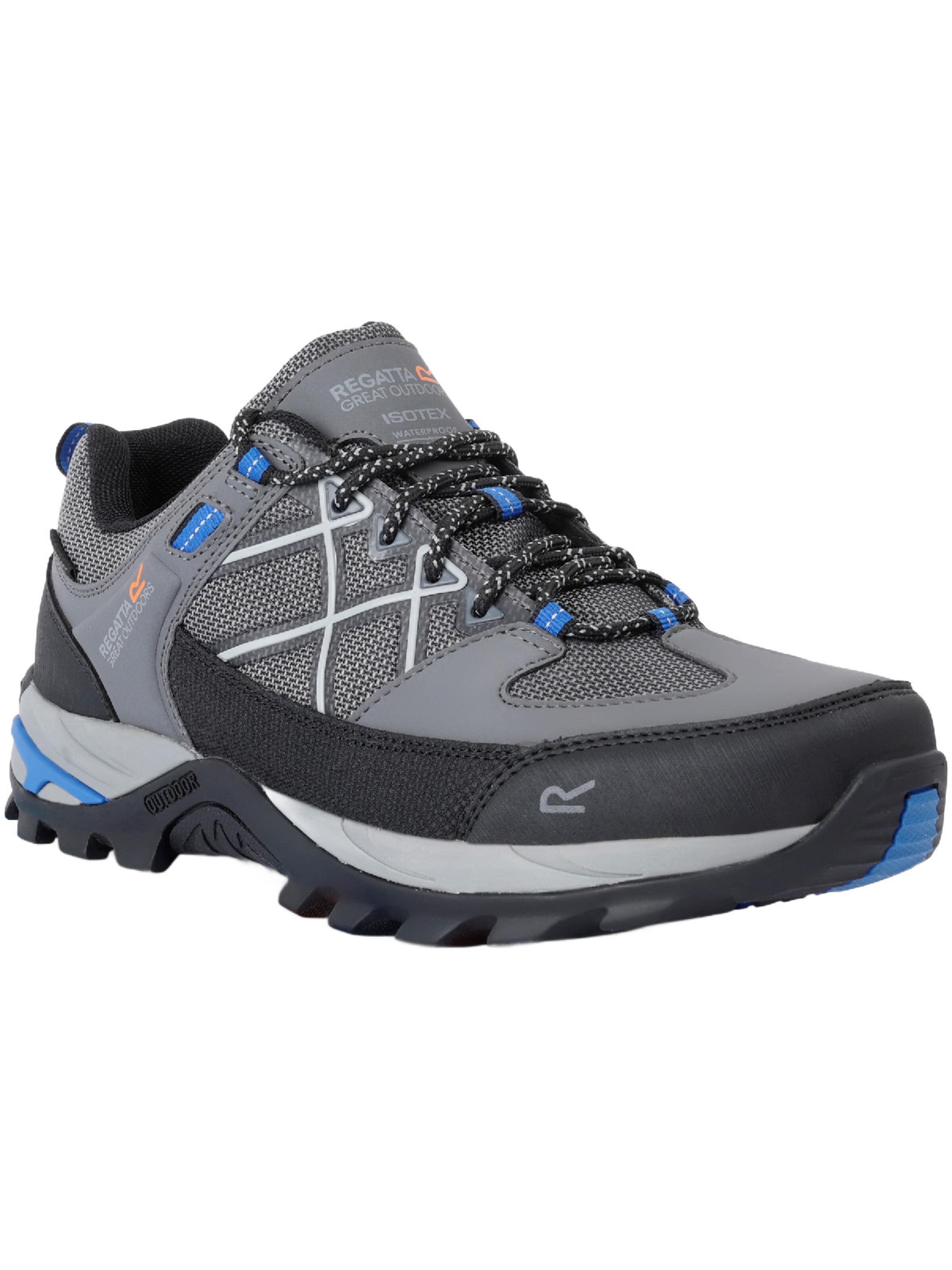 REGATTA Halbschuh 'Freizeitschuh Samaris III in grau/blau'‌‌‌‌‌‌ in Grau: Vorderseite