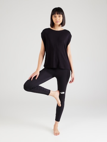CURARE Yogawear Funktionsbluse i sort