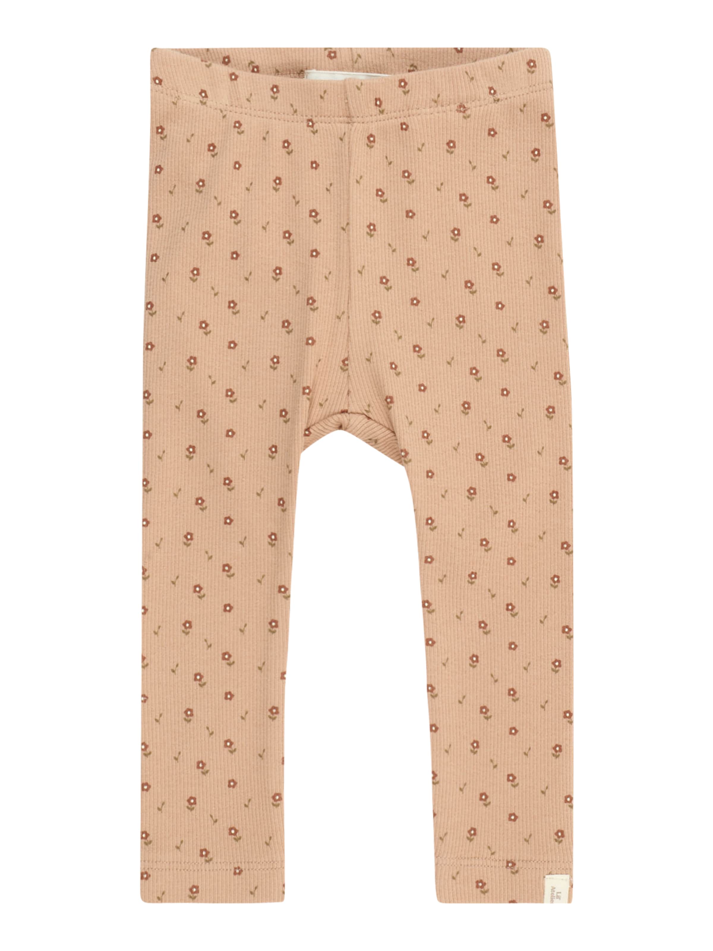Lil'Atelier Skinny Leggings 'NBFGAGO' in Brown: front