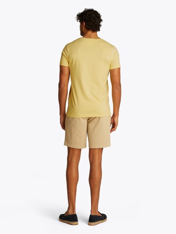 TOMMY HILFIGER - Ajuste estrecho Camiseta en amarillo