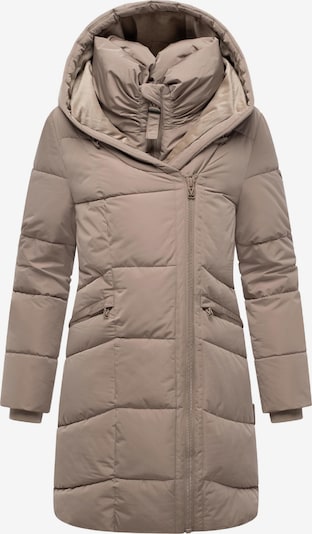Žieminis paltas 'Virenaa 16' iš MARIKOO, spalva – tamsi smėlio, Prekių apžvalga