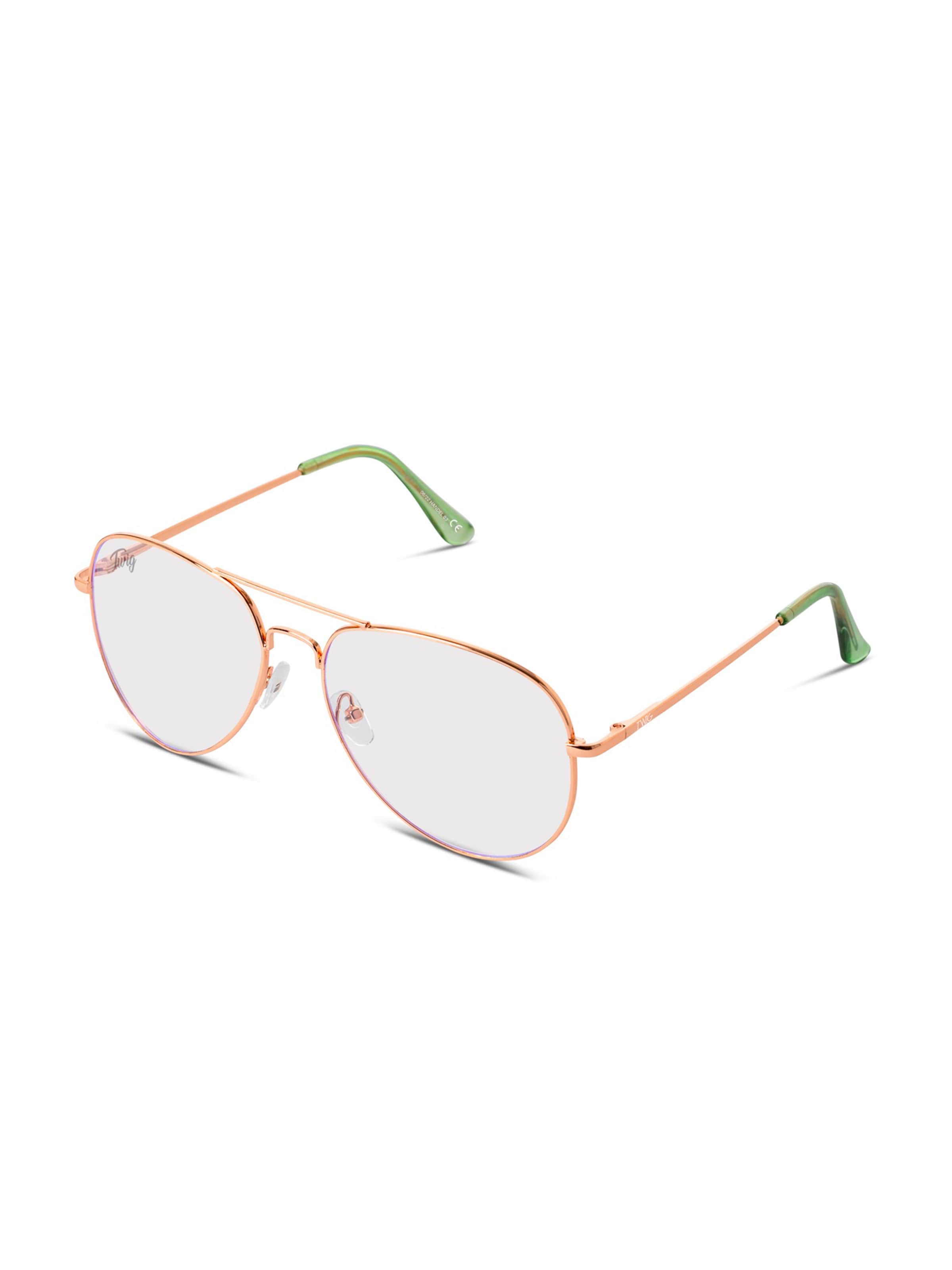 TWIG Concept Milano Glasses 'Handel' in Gold: front