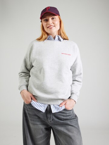 ONLY Carmakoma Sweatshirt 'CARLAJULIA' in Grijs