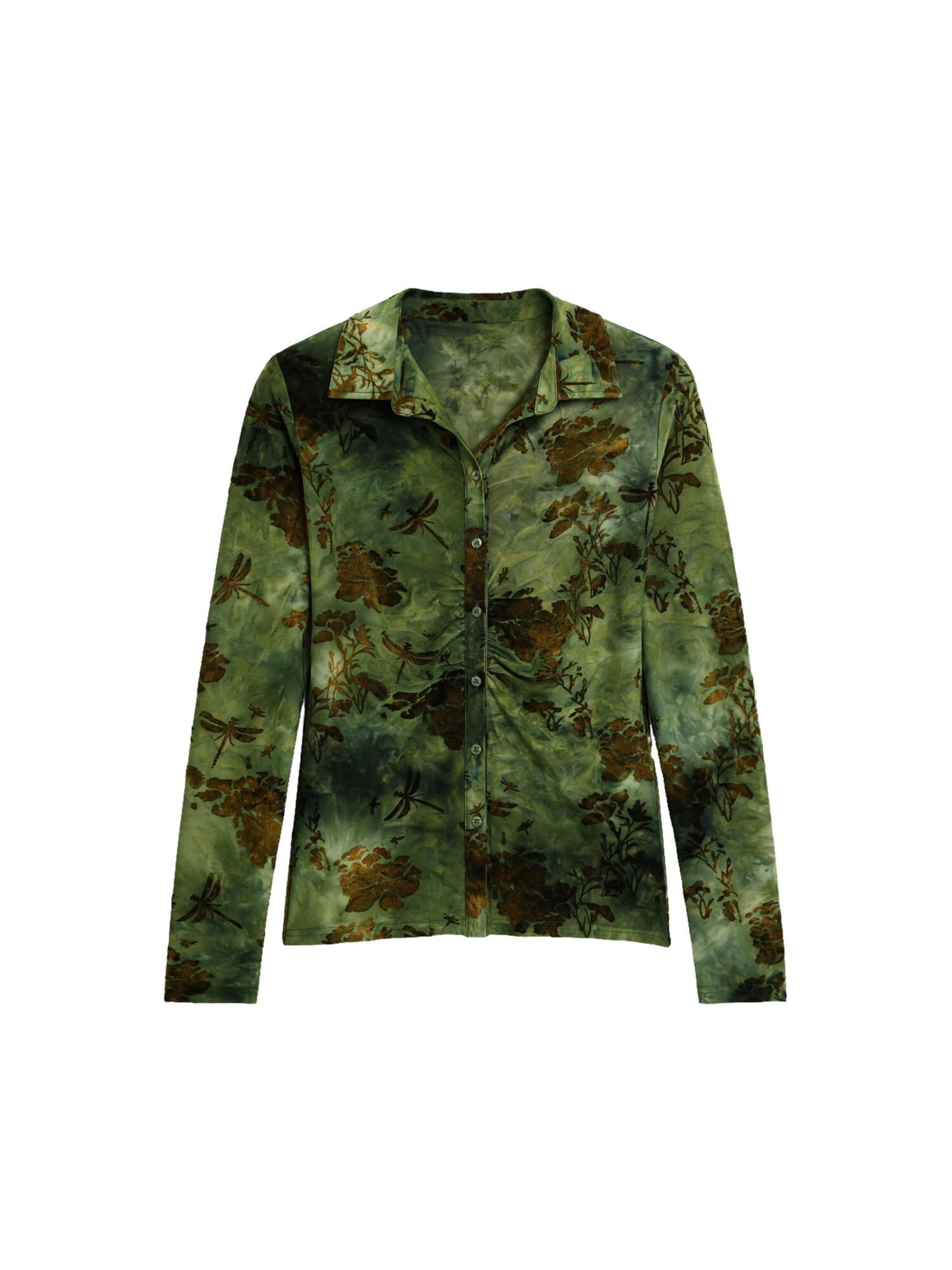 Chemisier Desigual en vert : devant