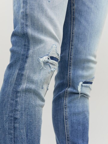 Coupe slim Jean 'Liam Seal' JACK & JONES en bleu