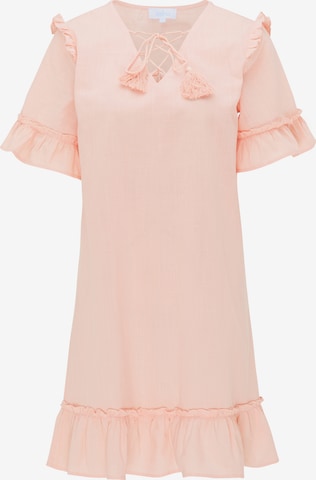 usha BLUE LABEL Καλοκαιρινό φόρεμα σε ροζ: μπροστά