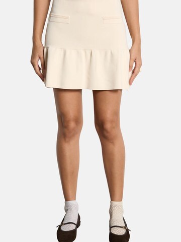 Suncoo Skirt 'Fabiola' in Beige: front