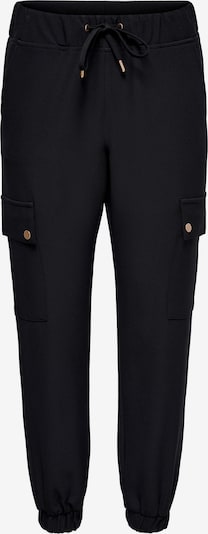 ONLY Pantalon cargo 'GLOWING' en noir, Vue avec produit