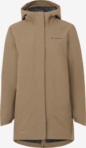 VAUDE Outdoorjacke 'Cyclist II' in Beige: Vorderseite
