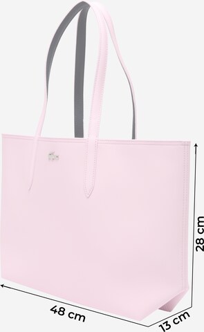 LACOSTE Nakupovalna torba 'ANNA' | roza barva