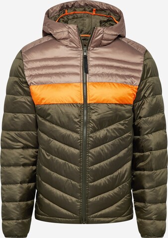 Veste mi-saison 'HERO' JACK & JONES en vert : devant