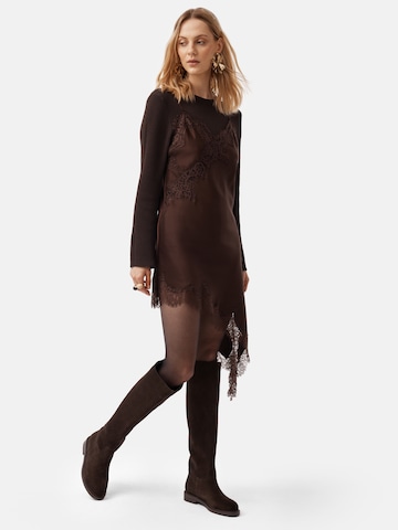 L37 HANDMADE SHOES Boots 'MR JONES MAXI' in Braun