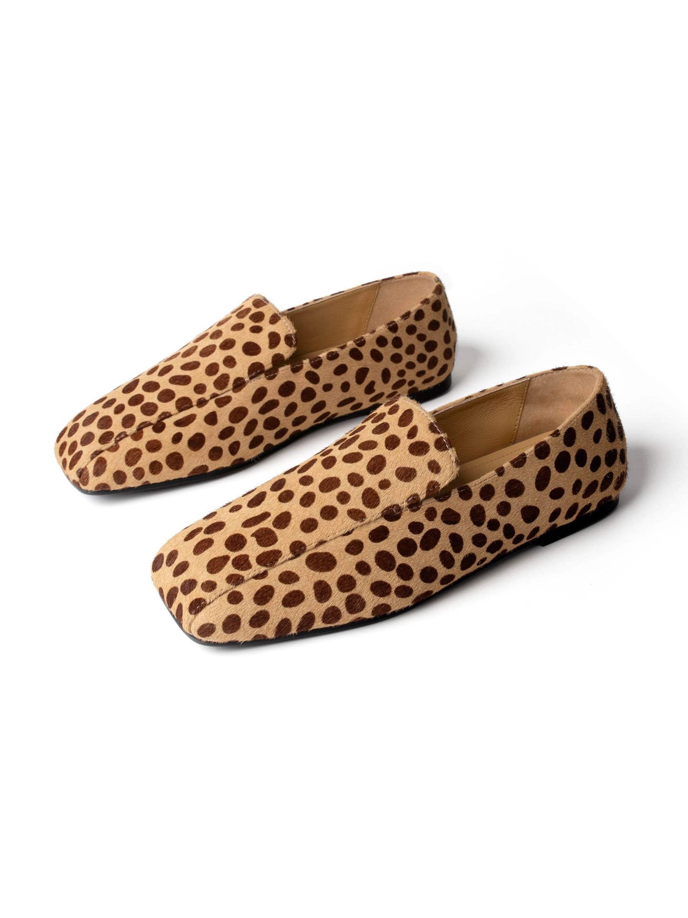 L37 HANDMADE SHOES Slip-ons 'JUST BEFORE THE SUNSET' in Brown