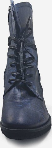 TIGGERS Lace-Up Ankle Boots in Blue