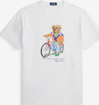 Polo Ralph Lauren Majica u narančasta / crvena / crna / bijela, Pregled proizvoda