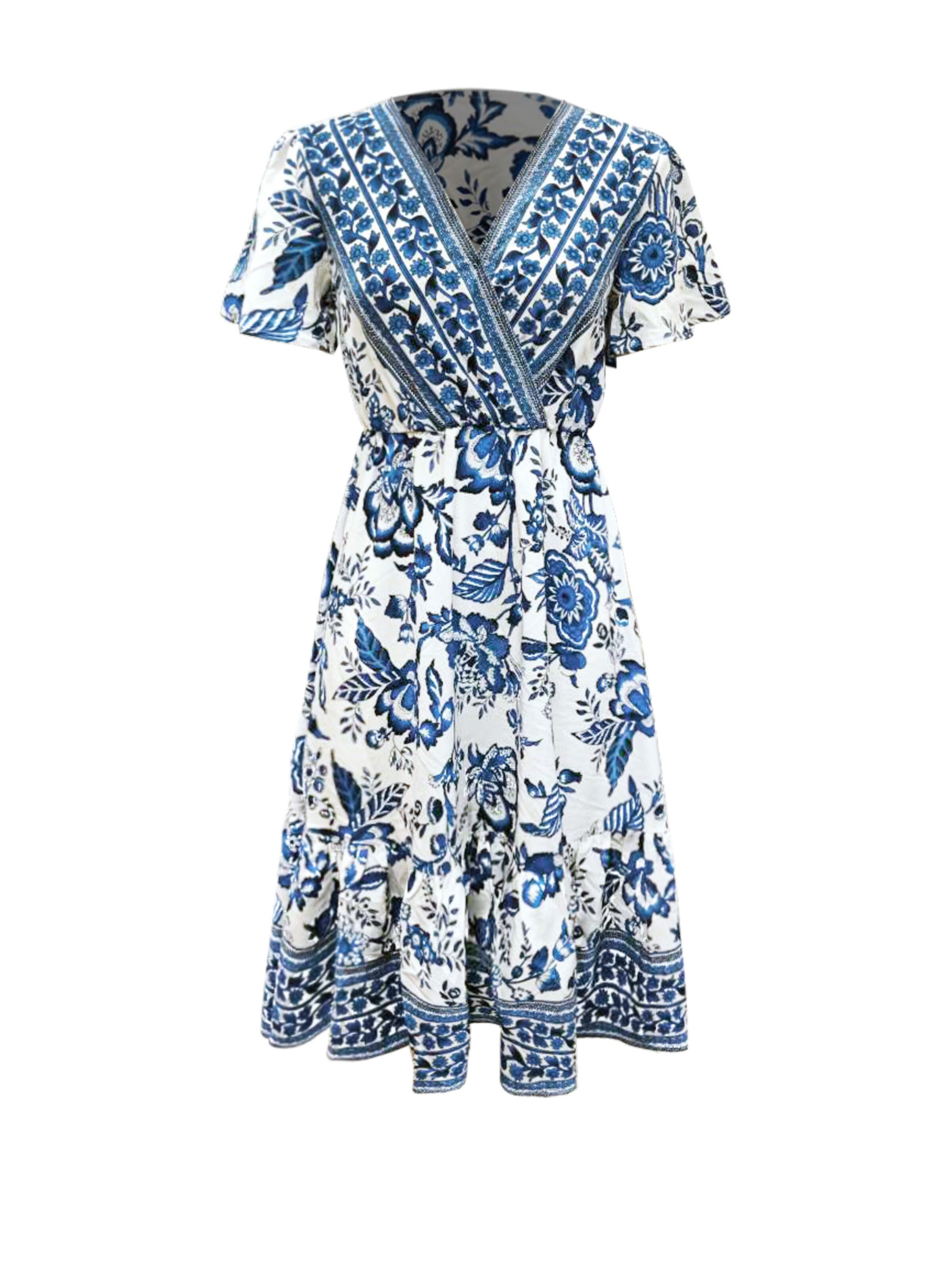 Cupshe Sommerkleid 'CAA05A4E088CU'‌‌‌‌‌‌‌ in blau, Produktansicht