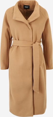 ONLY Between-Seasons Coat 'EMMA' in Brown: front