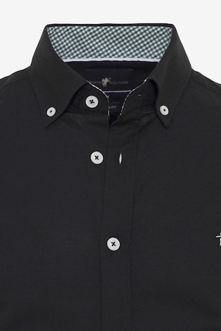 DENIM CULTURE Regular fit Overhemd ' KENT ' in Zwart