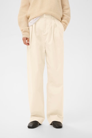 Loosefit Pantalon à pince 'ChristaIW Tori' InWear en beige : devant