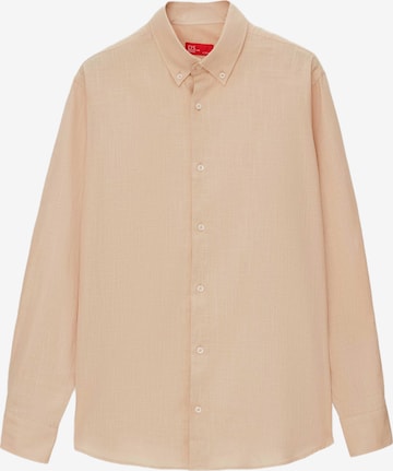 D’S Damat Button Up Shirt in Orange: front
