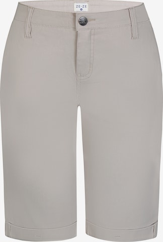 ze-ze Hose 'Sanne 313' in Beige: Vorderseite