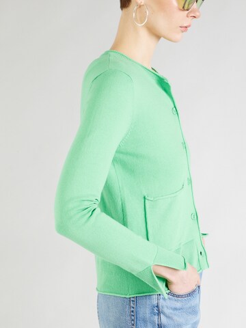 GERRY WEBER Плетена жилетка в зелено