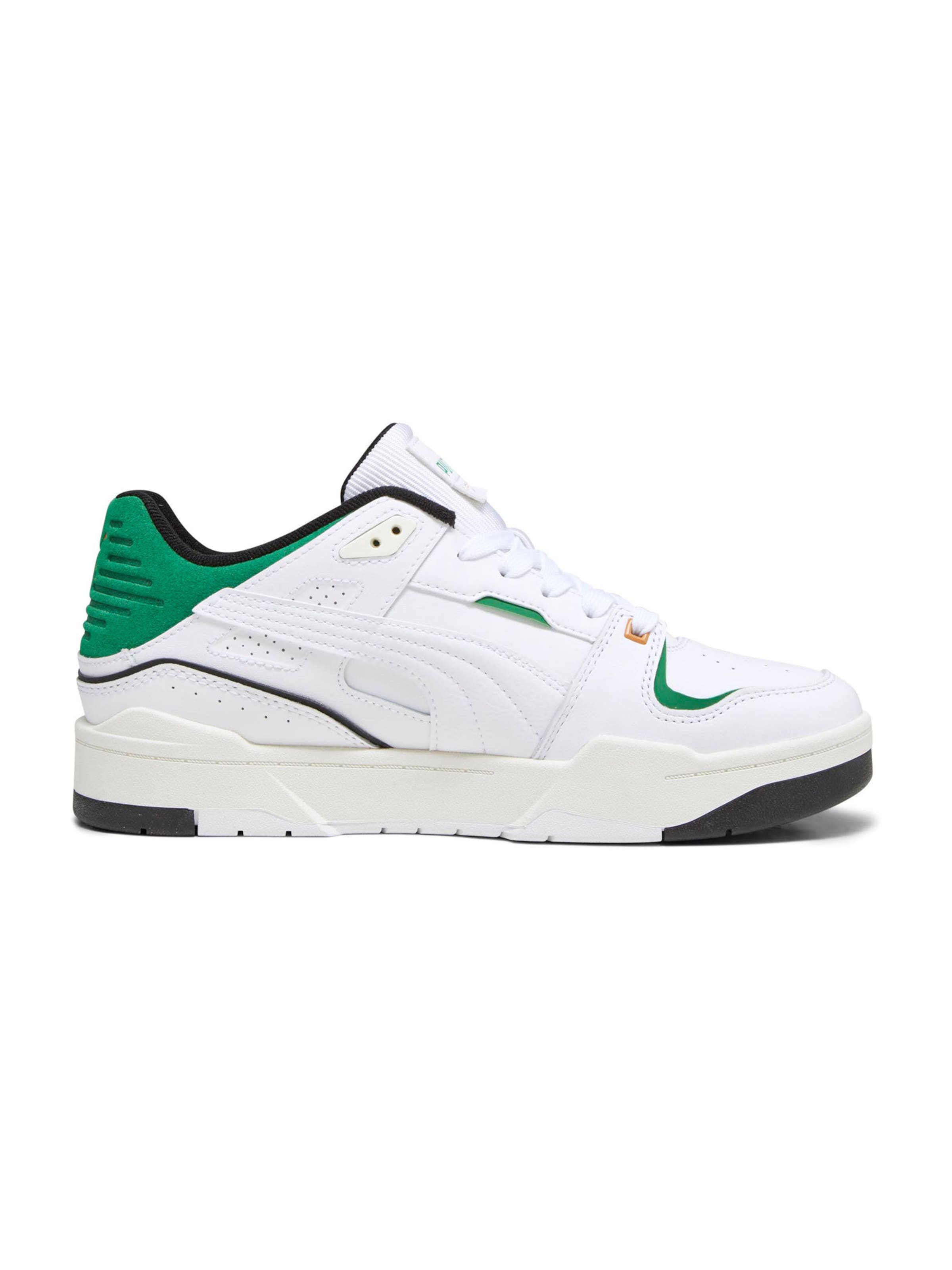 Baskets basses 'Slipstream Bball' PUMA en blanc