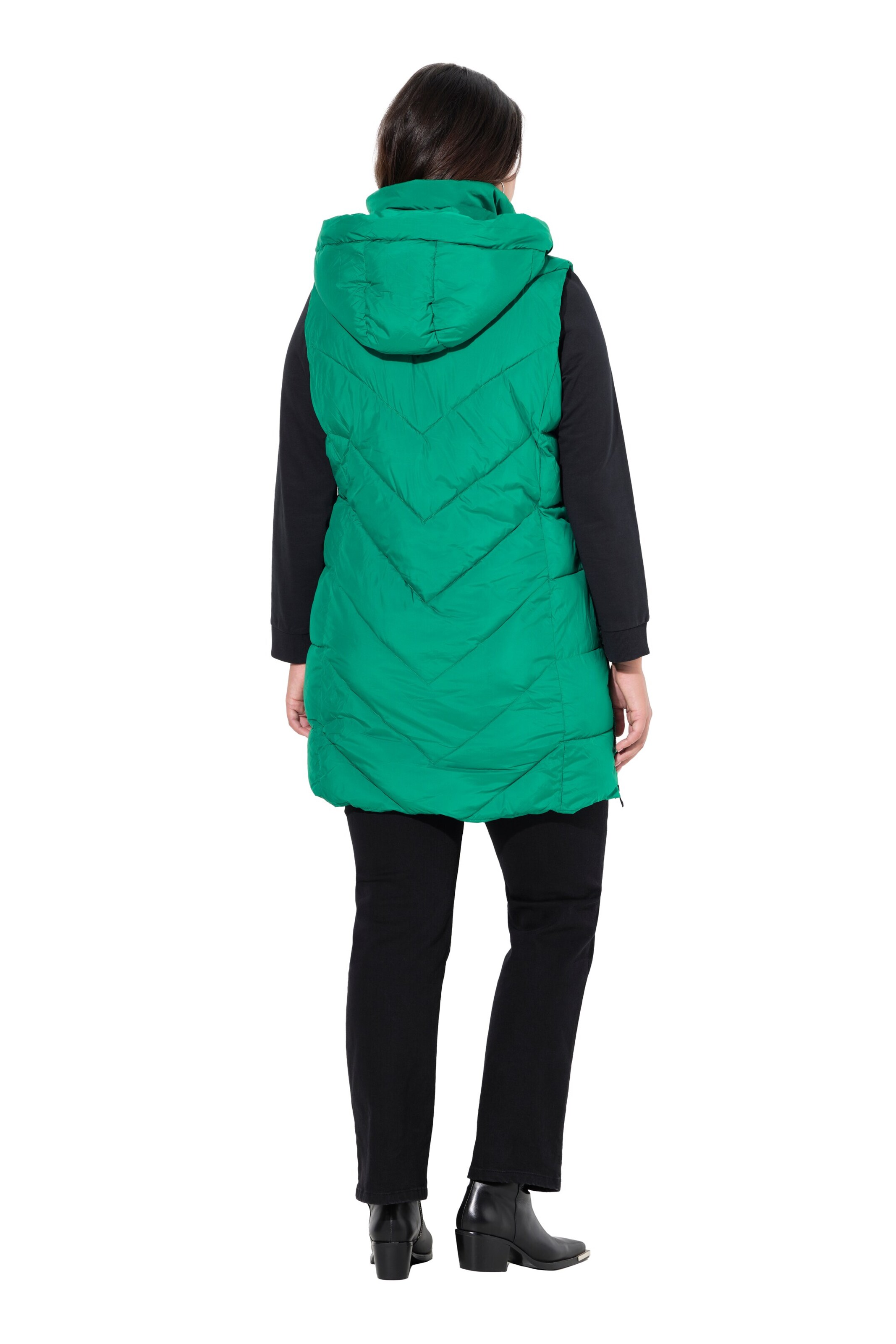 Ulla Popken Vest in Green
