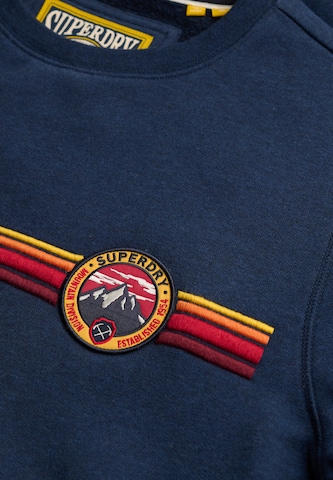 Sweat-shirt Superdry & Co en bleu