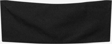 Pull&Bear Bandeau Bikiniöverdel i svart: framsida