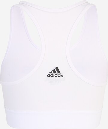 Lenjerie sport 'Fitted' de la ADIDAS SPORTSWEAR pe alb