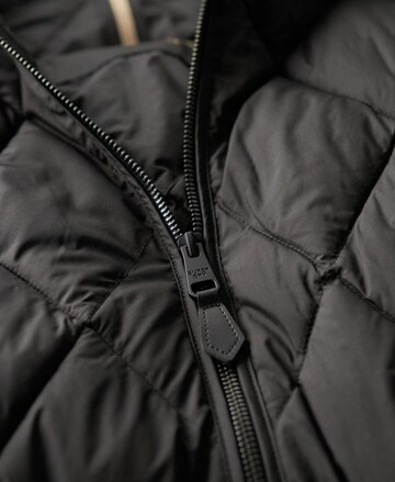 Manteau mi-saison Superdry en noir