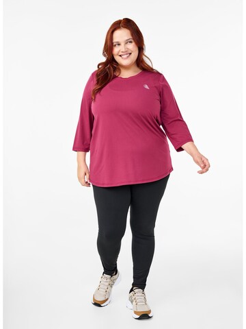 Active by Zizzi Funktionsbluse i rød