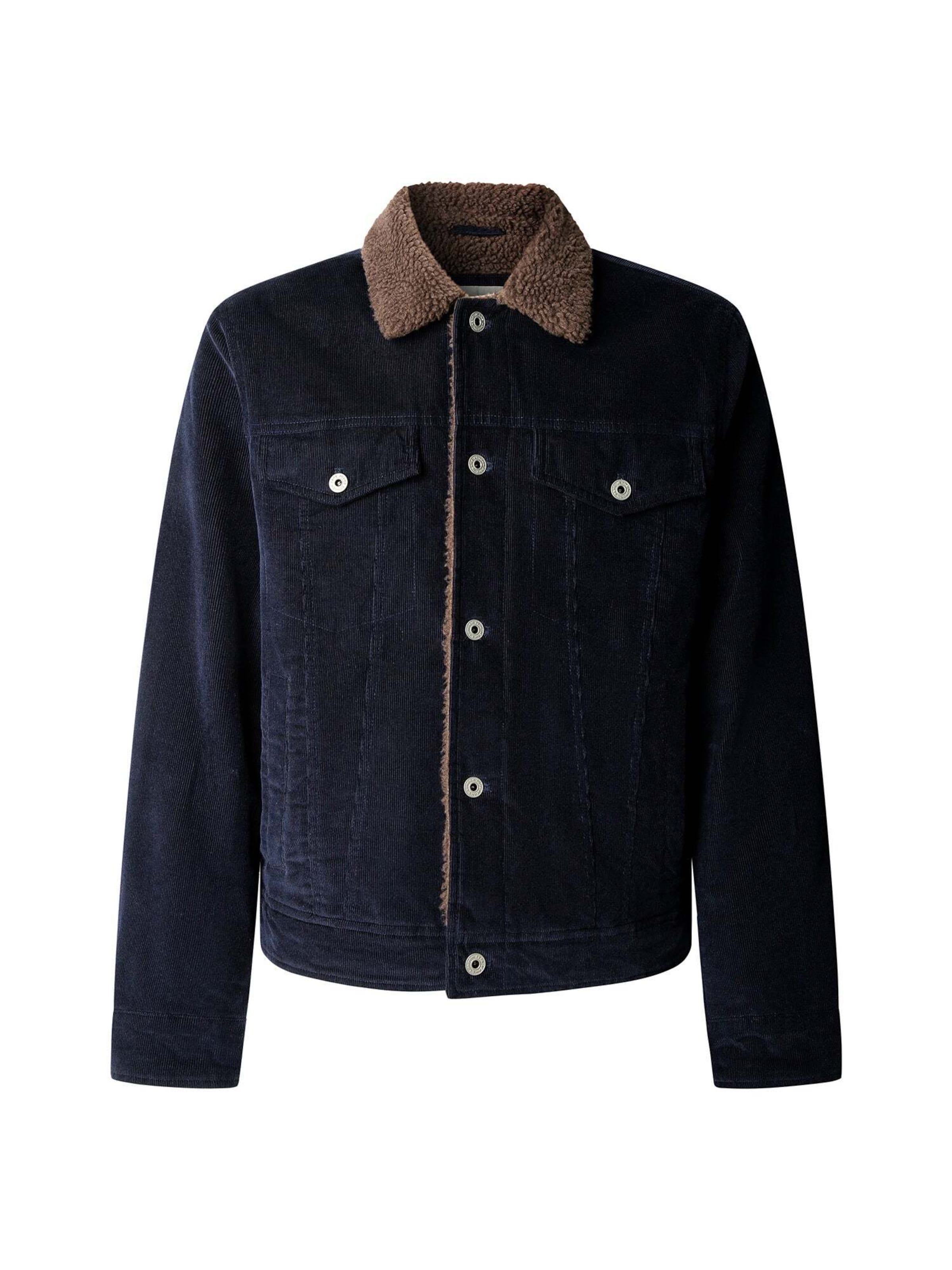 Pepe Jeans - Chaqueta de entretiempo 'Bamford' en azul: frente