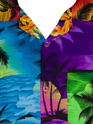 King Kameha Regular Fit Hemd 'Surf'‌‌‌‌‌‌‌ in Mischfarben