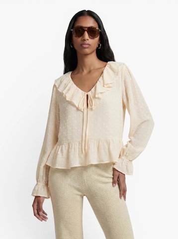 ONLY Bluse 'ONLIsla' i hvid: forside
