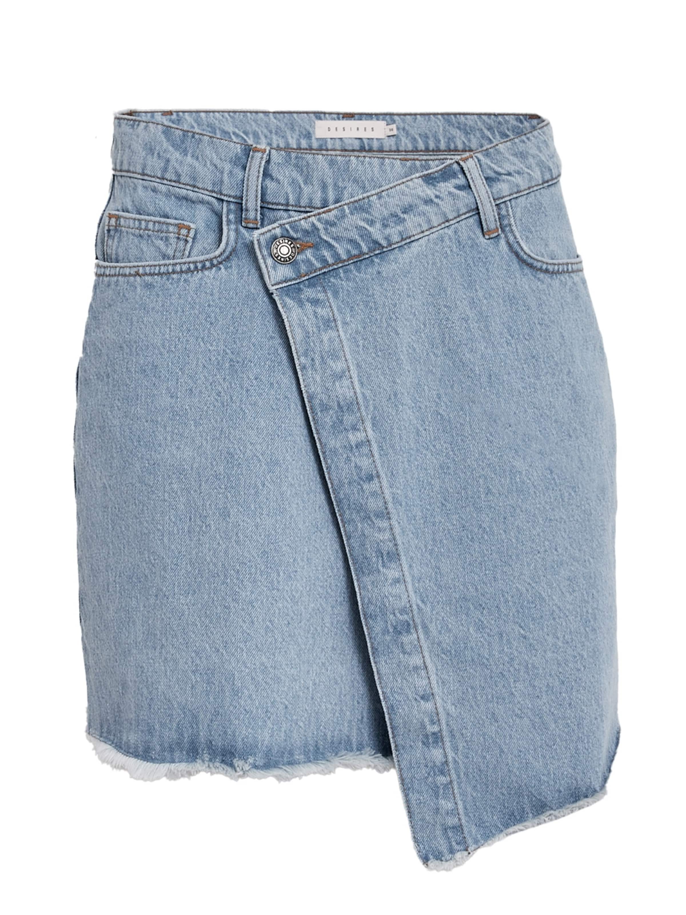 DESIRES - Falda 'Gaia' en azul: frente