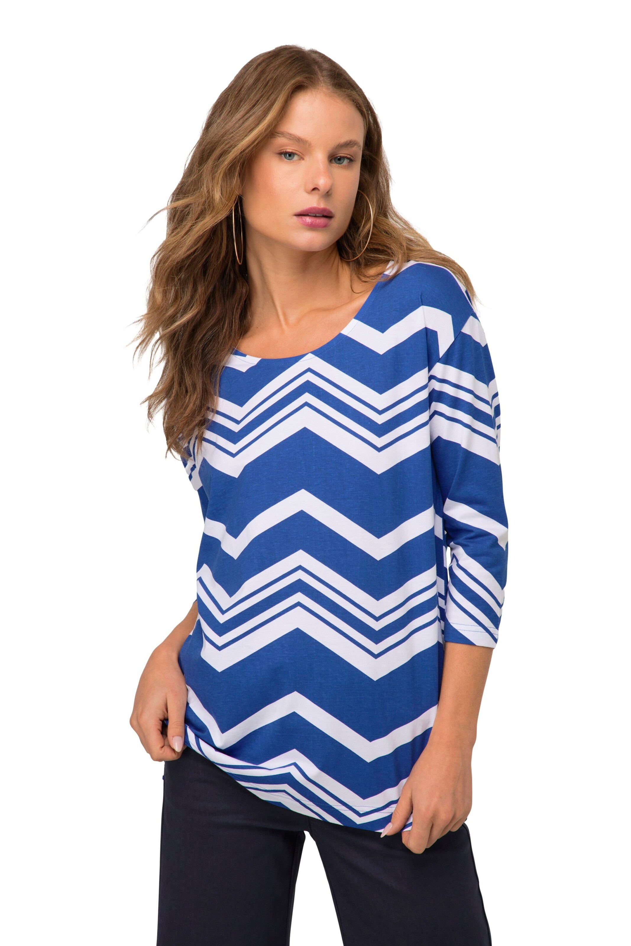 T-shirt LAURASØN en bleu : devant