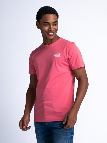 Petrol Industries Shirt 'Waikiki Beach' in Roze: voorkant