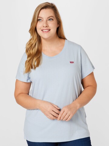 Levi's® PlusMajica 'The Perfect Tee' - plava boja: prednji dio