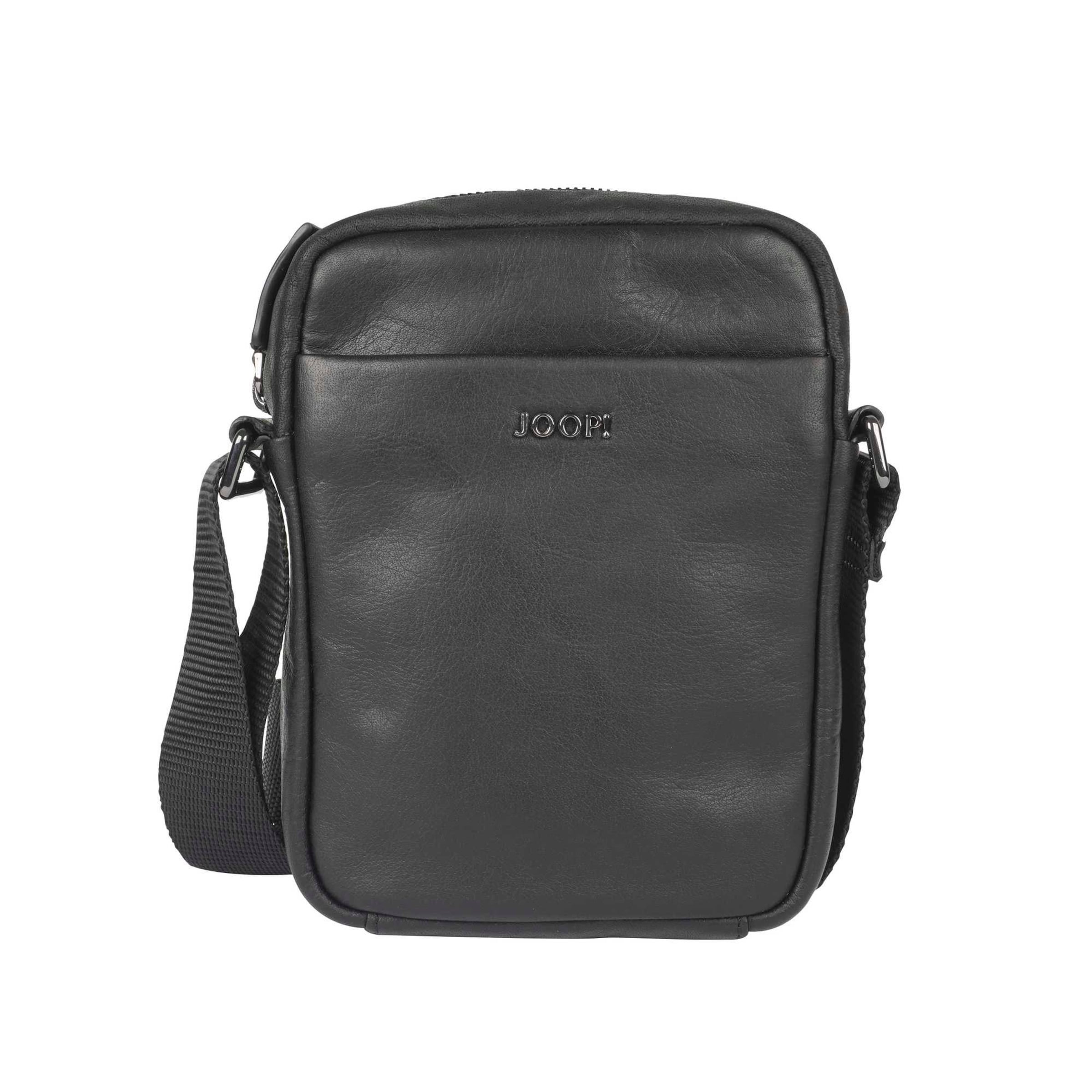 JOOP! - Mala de ombro 'Teramo Rafael' em preto: frente