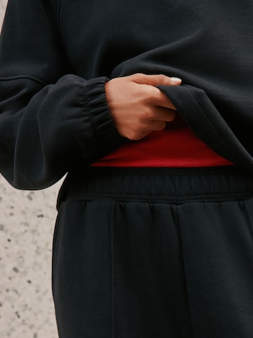 Next Wide Leg Hose in Schwarz