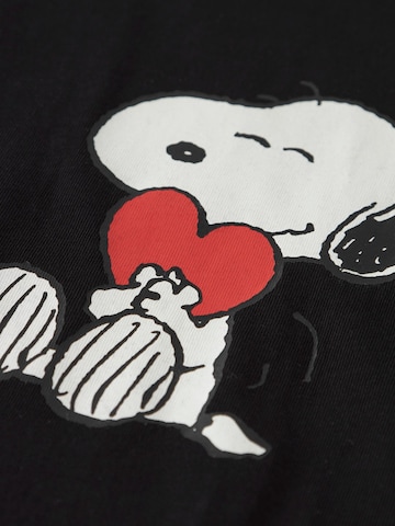 TWO SOON T-Shirt 'Snoopy' in Schwarz